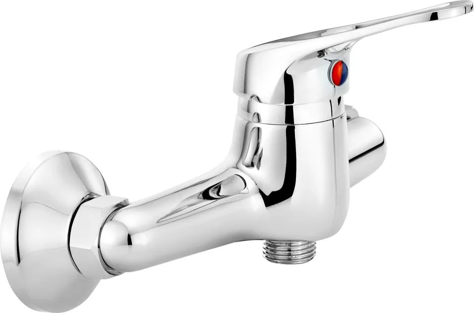 Lobo Baterie pentru duș, montare pe perete Finisaj: Crom BYU_040M