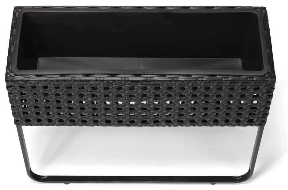 Ghiveci de grădină Bonami Essentials Magnolia, negru