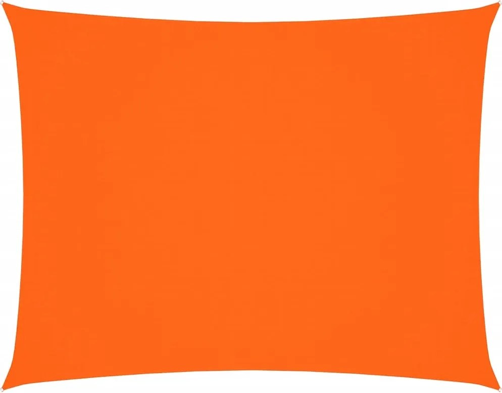 vidaXL Parasolar, portocaliu, 6x7 m, țesătură oxford, dreptunghiular