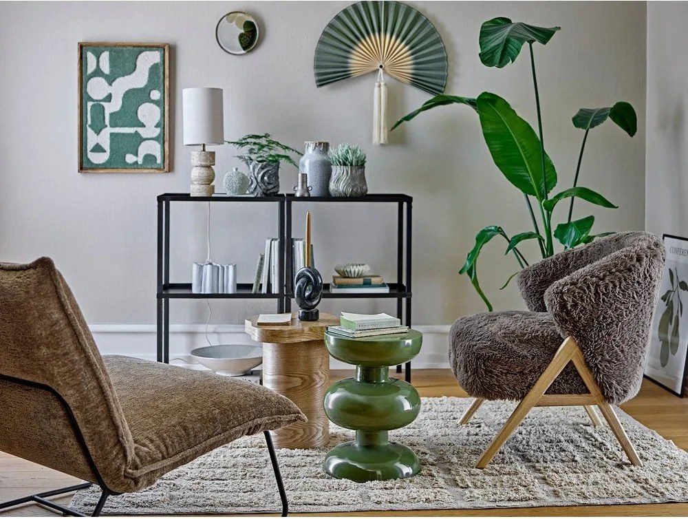 Măsuță auxiliară cu aspect mat 46x46 cm Elmer – Bloomingville