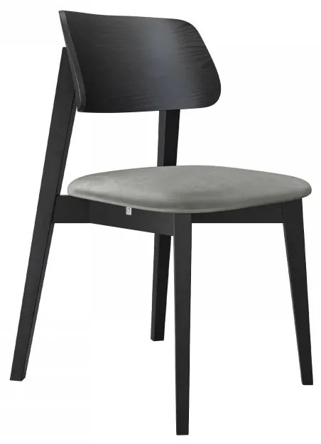 Scaun sufragerie KD 63 (Negru + Gri închis) . 1103451