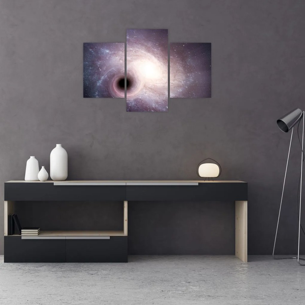 Tablou - Galaxii spiralate (90x60 cm)