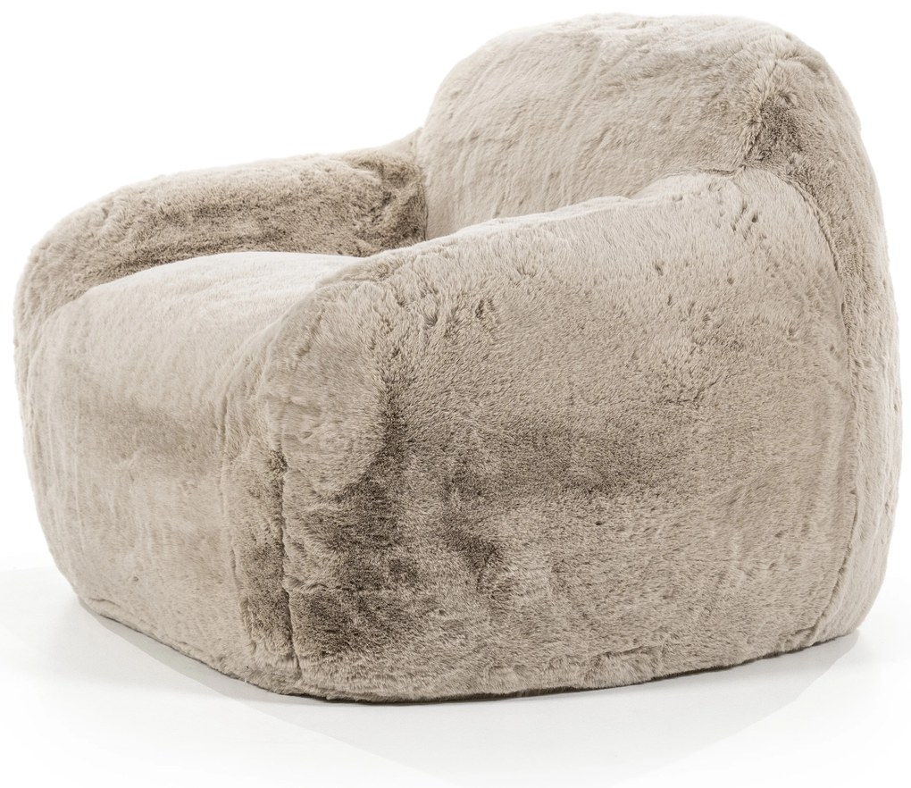 Fotoliu imblanit Hug taupe