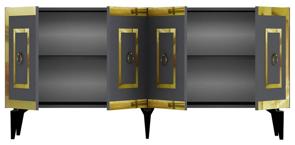 Dulap Pemava 1 (antracit + auriu) . 1093527