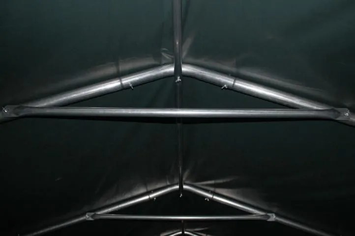 Adăpost din prelată 3,3×4,8 m (16 m²) – PVC 550 g/m²