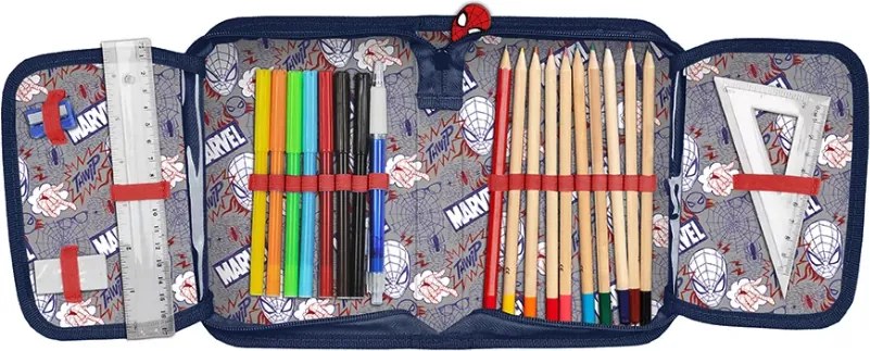 Spiderman - Set ghiozdan din 3 piese pentru băieți