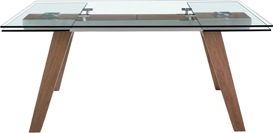 Masa extensibila deosebita design LUX Glass 180-270cm