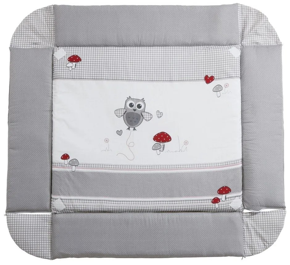 Saltea de joacă pentru copii gri 75x85 cm Adam & Eule – Roba