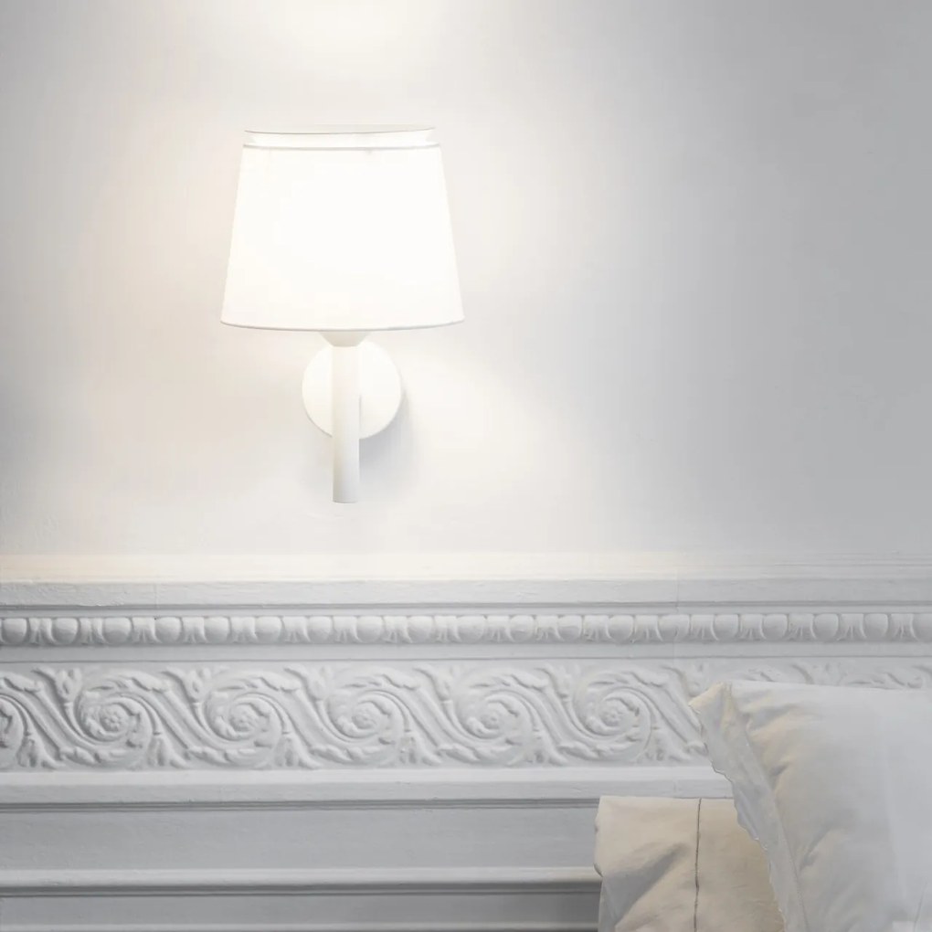 Aplica de perete moderna design elegant SAVOY alba