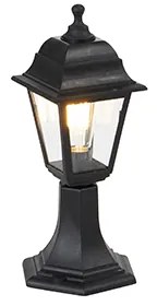 Baliză clasică de exterior neagră 44 cm IP44 - Capital