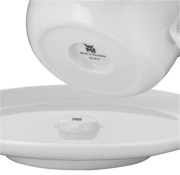 SET 2x ceașcă cu farfurioară pentru cappuccino WMF BARISTA 160 ml alb