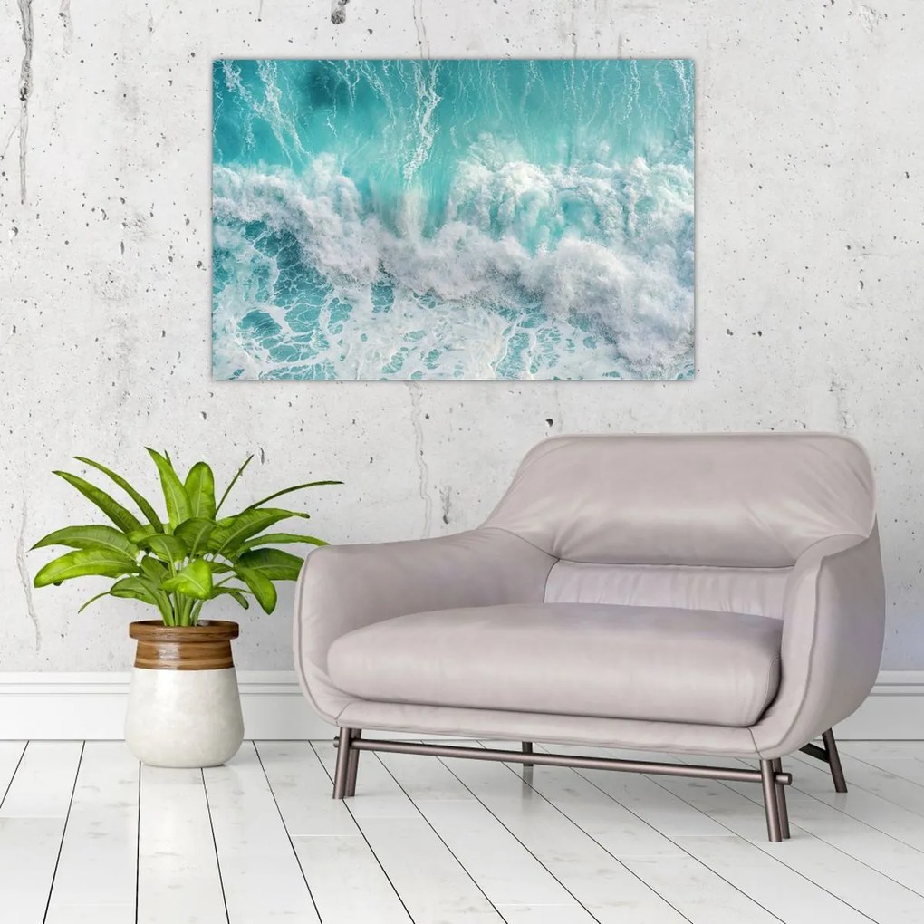 Tablou - Vedere a valurilor oceanului (90x60 cm)