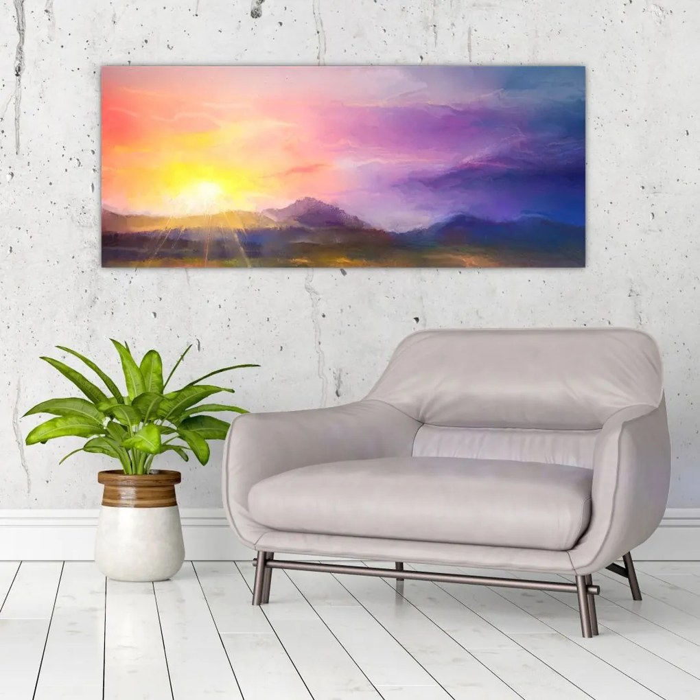 Tablou - Răsărit (120x50 cm)