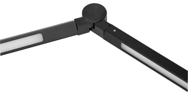 Lampă LED dimabilă de masă Ecolite LU19WT-CR SPACE LED/8W + LED/11W/230V negru