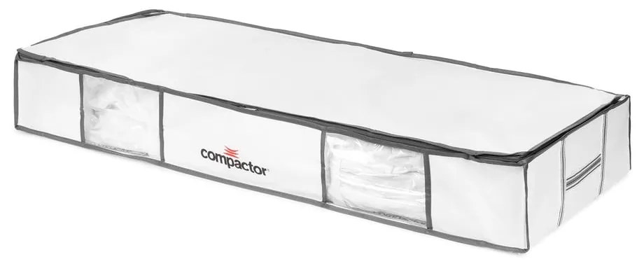 Cutie de depozitare sub pat din material textil/din plastic cu vacuum 105x45x15,5 cm Life – Compactor