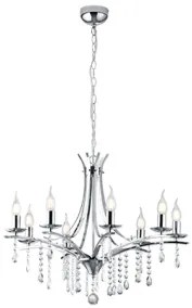 Lustra clasica 8 becuri E14 Lucerna 101600806 Trio