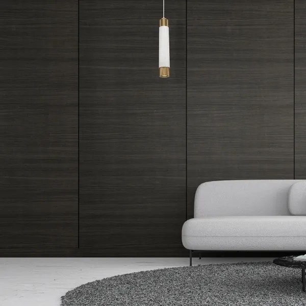 Candelabru pe șnur Marmură alb/alamă 1xGU10/8W/230V