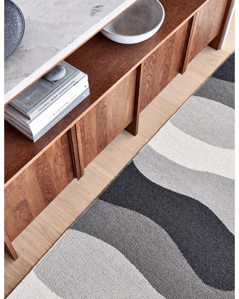 Covor pentru exterior și interior gri 70x100 cm Urvi Metal – Pappelina