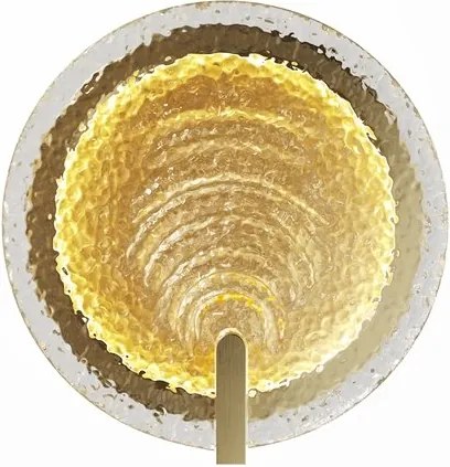 Aplica de perete LED cu sticla turnata Regatta 5W