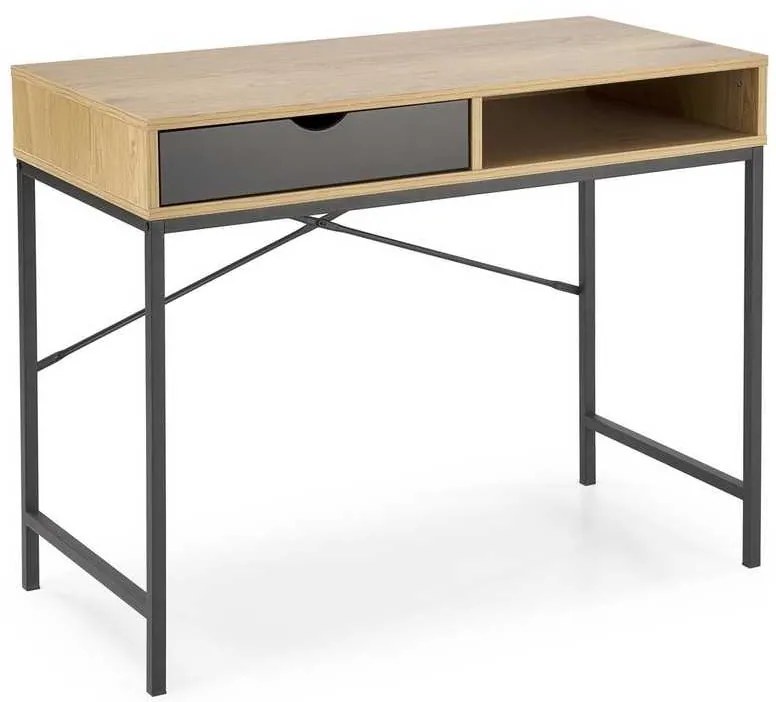 Birou Levi, stejar auriu / negru