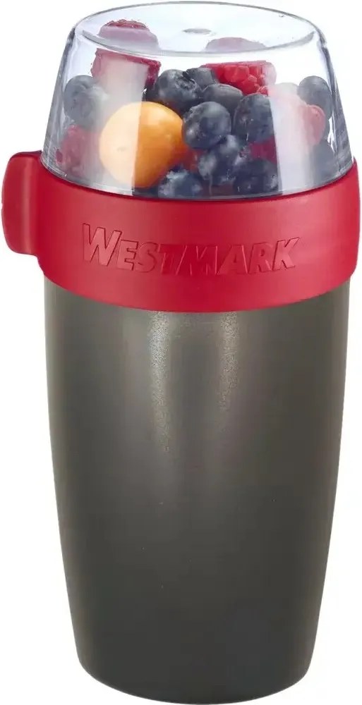 Cutie pentru gustări din două piese Westmark, 700ml , antracit, S