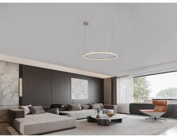 Lustră LED dimabilă pe cablu LED/72W/230V 3000-6500K + telecomandă