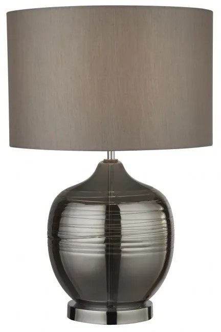 Veioza, Lampa de masa moderna Smoked Ridged EU2837SM SRT