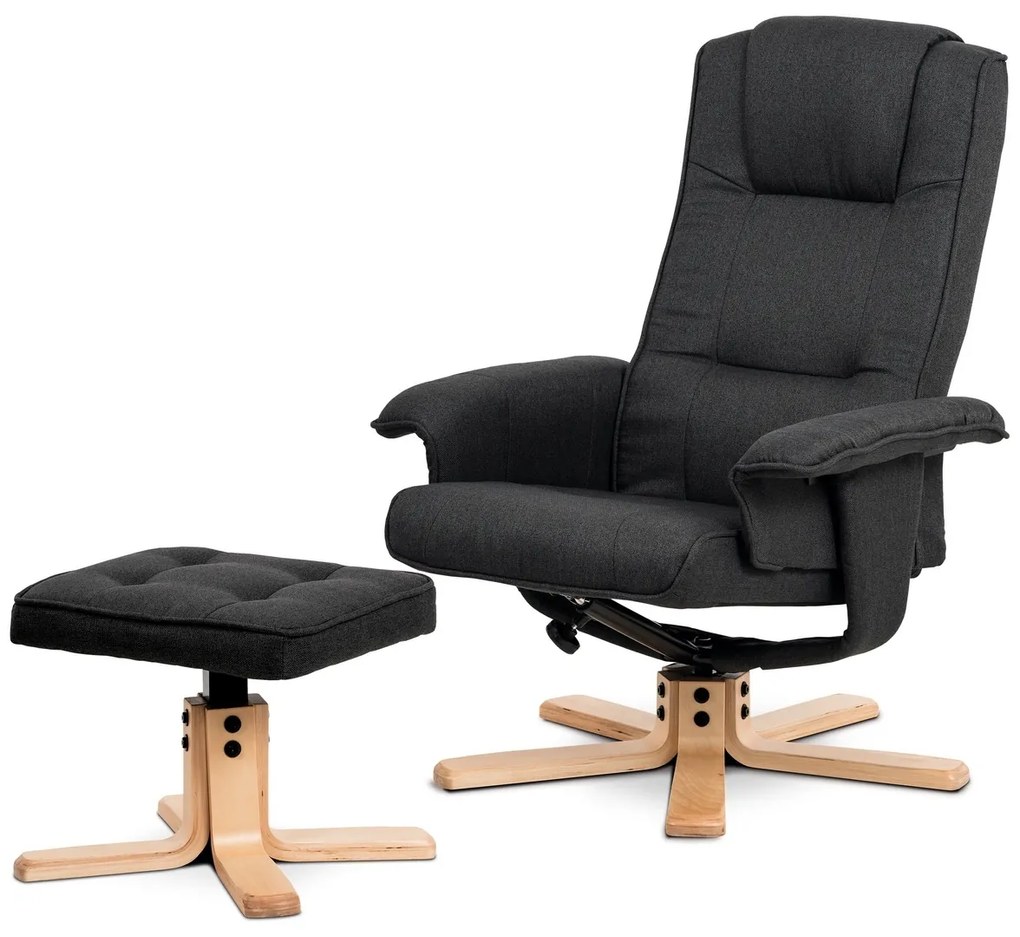 Scaun reglabil cu suport pentru picioare GREY2,gri