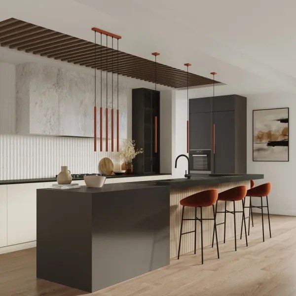 Lustră pe cablu Sollux SL.1524 PASTELO 1xG9/8W/230V roșu