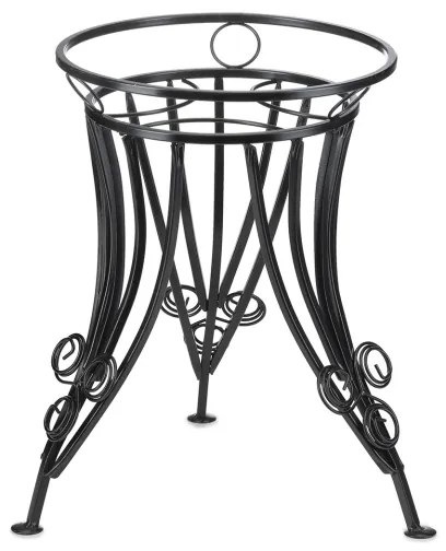 Suport de flori 47x43 cm negru