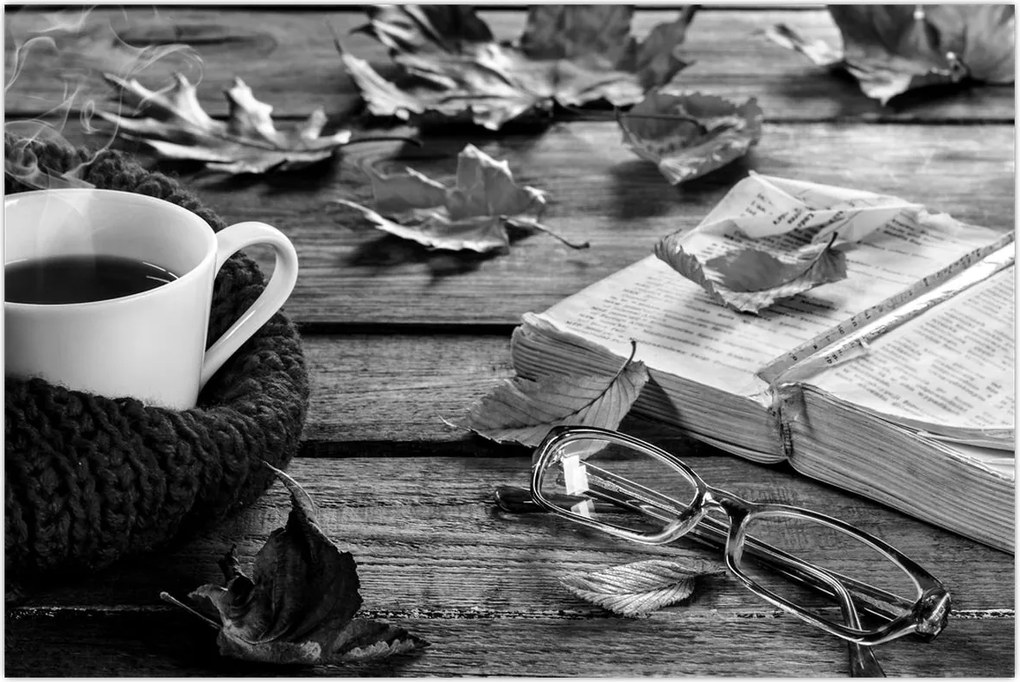 Tablou - O zi liniștită de toamnă (90x60 cm)