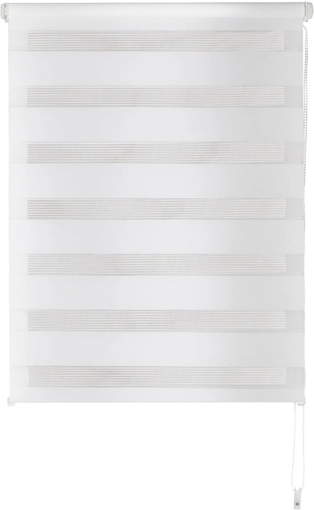 Jaluzea protectie solara Doppelrollo alb 120x150 cm