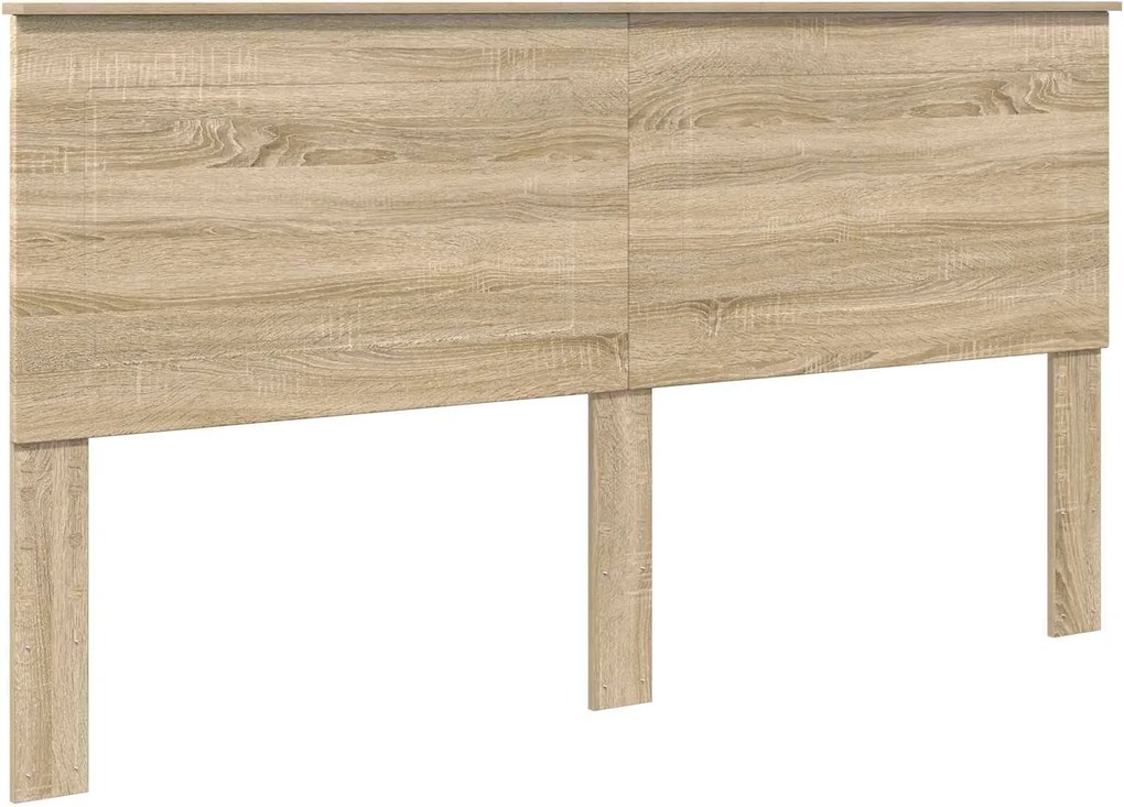 vidaXL Tăblie cap Stejar Sonoma Lemn prelucrat