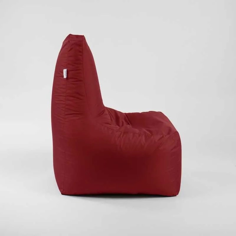 Fotoliu tip Scaun Sunlounger EVO, Material impermeabil - Rosu