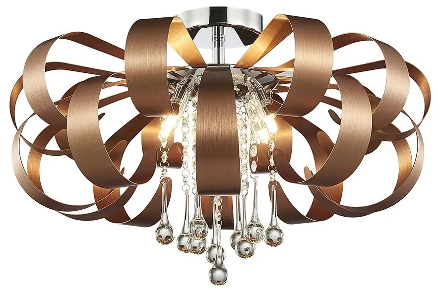 LUXERA 64374 - Plafoniera RIBBON 6xG9/33W/230V