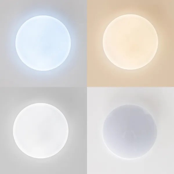 Brilagi - Corp de iluminat LED dimabil SMART STARS, 24W, 230V, Wi-Fi Tuya + telecomandă