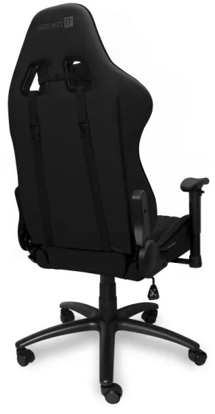 Scaun pentru jocuri video CONNECT IT CGC-1200-BK Monaco Pro negru