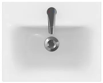 Cersanit K116-009 - Lavoar încastrat MODUO 40 x 50 cm, ceramică, alb lucios