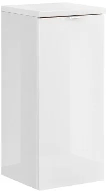 Dulap baie suspendat cu 1 usa, Capri White, l35xA35xH80 cm