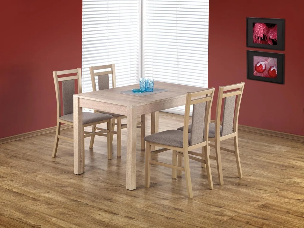 Masa extensibila Maurycy stejar sonoma/stejar sonoma - L118-158xl75xh76 cm