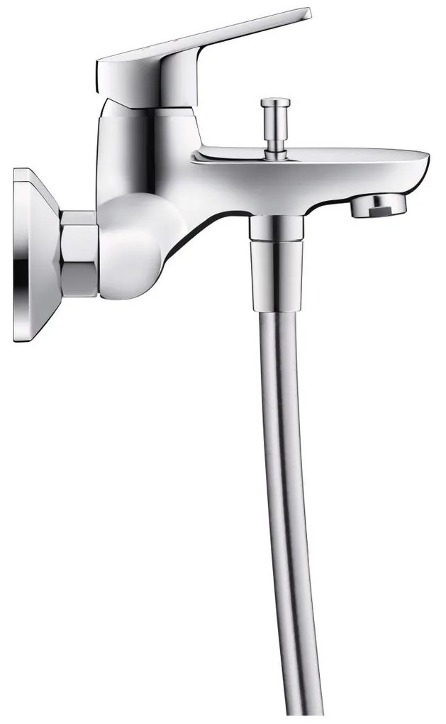 Duravit No. 1 baterie cada-dus perete crom N15230000010