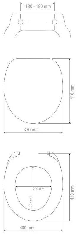 Capac WC Wenko, 38 x 41 cm, verde