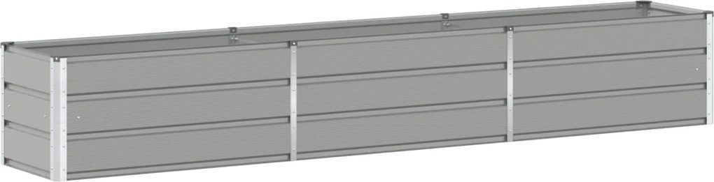 vidaXL Jardinieră Gri deschis 480 x 50 x 45 cm Oțel Galvanizat