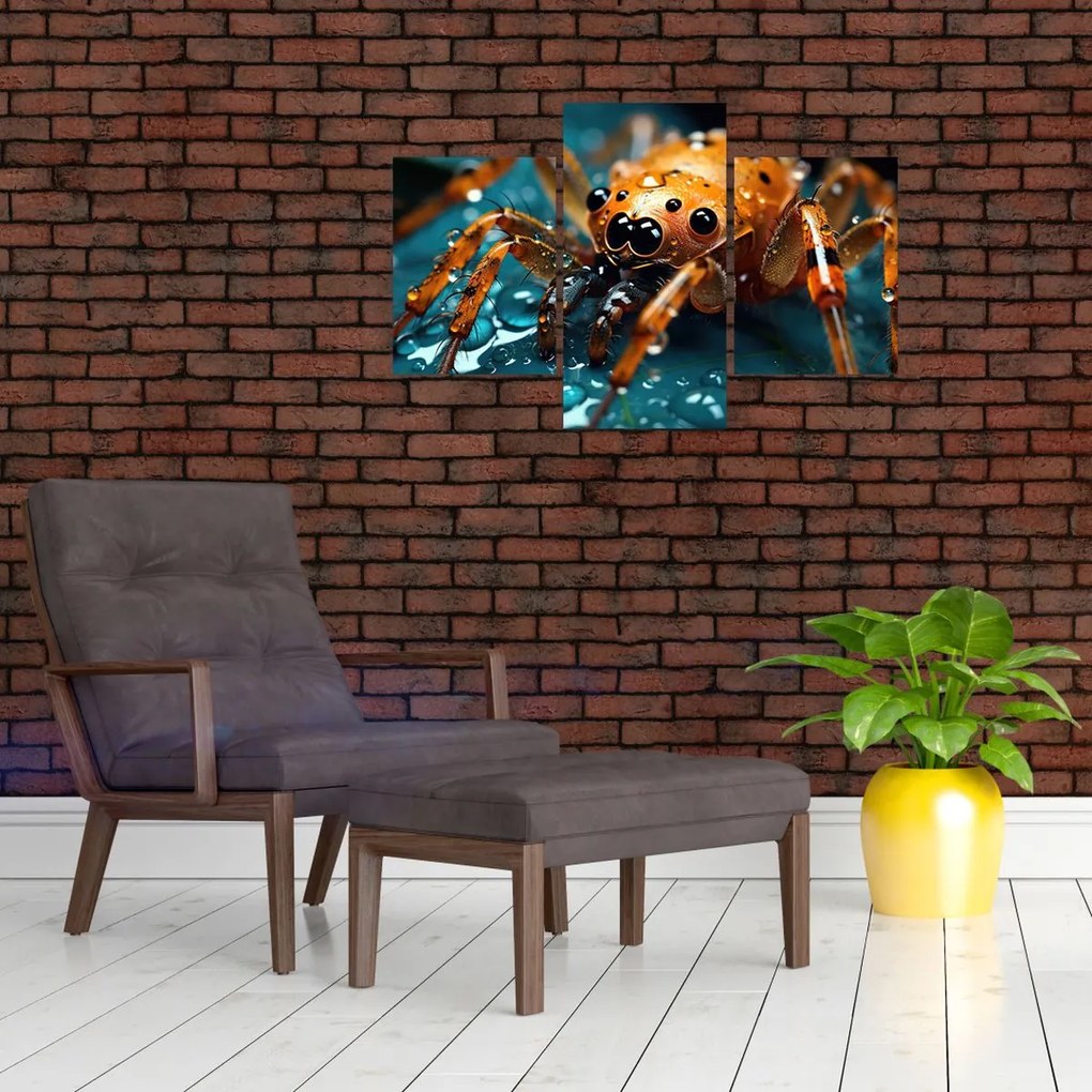 Tablou - Detaliu de păianjen (90x60 cm)