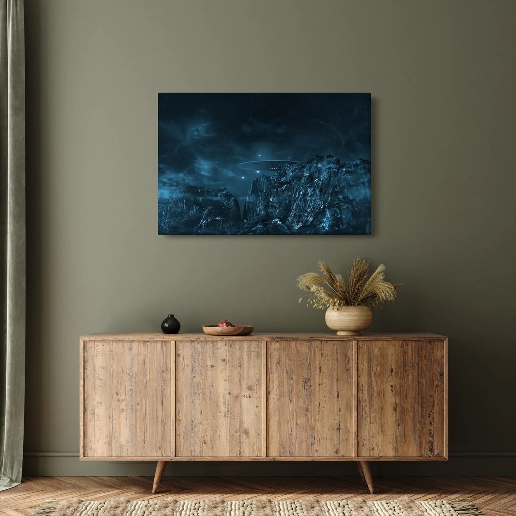 Tablou - Misiune extraterestră (90x60 cm)