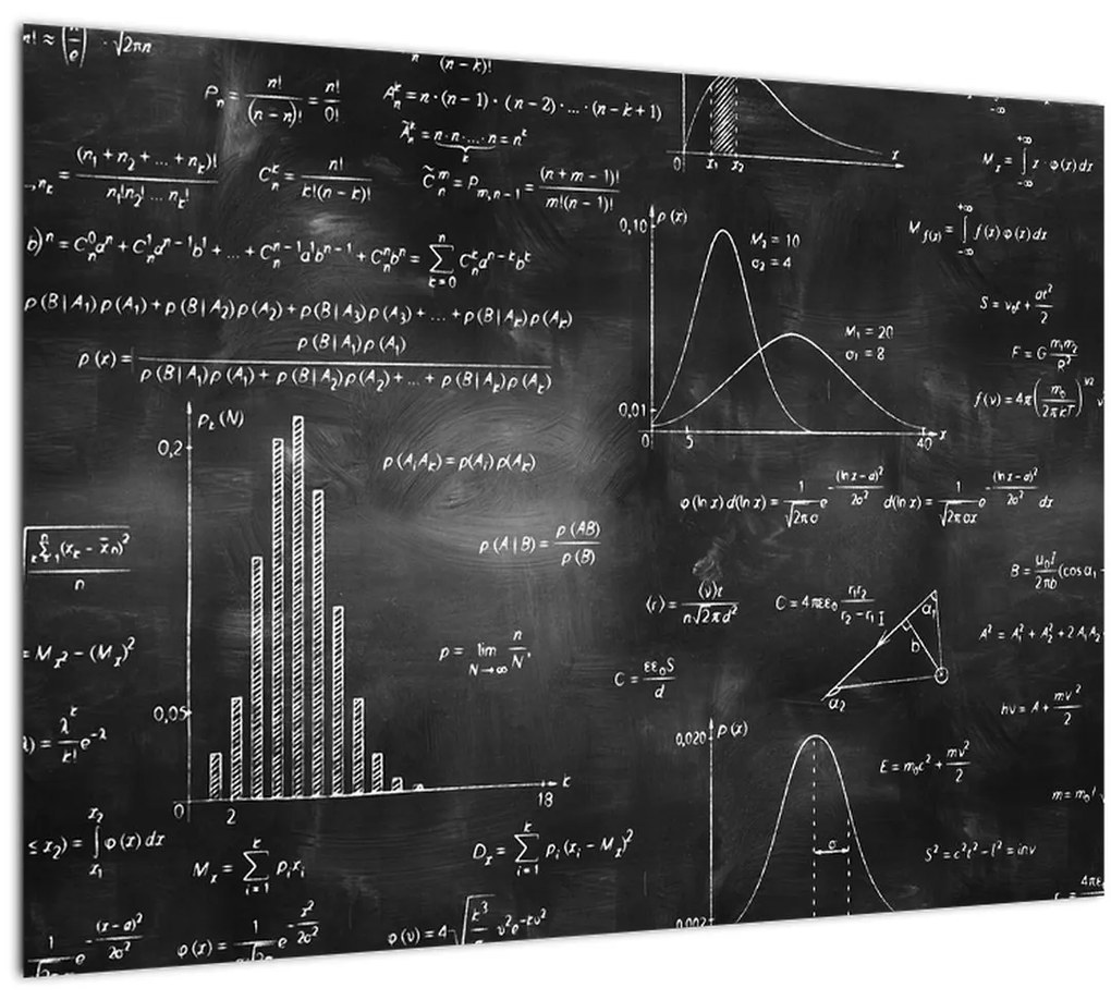 Tablou - Dragoste de numere (70x50 cm)