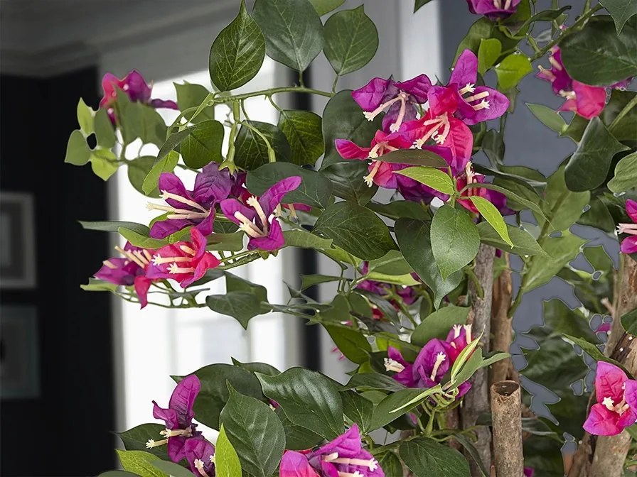 Planta artificiala, Bougainvillea roz H-120cm