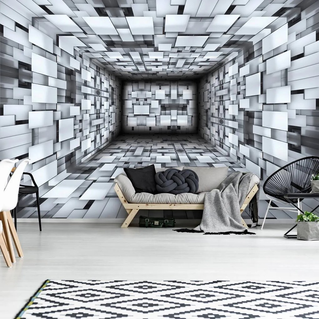 Fototapet - Coridor 3D (254x184 cm)
