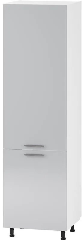 Dulap de bucătărie de alimente Verlene (gri + alb). 1049102