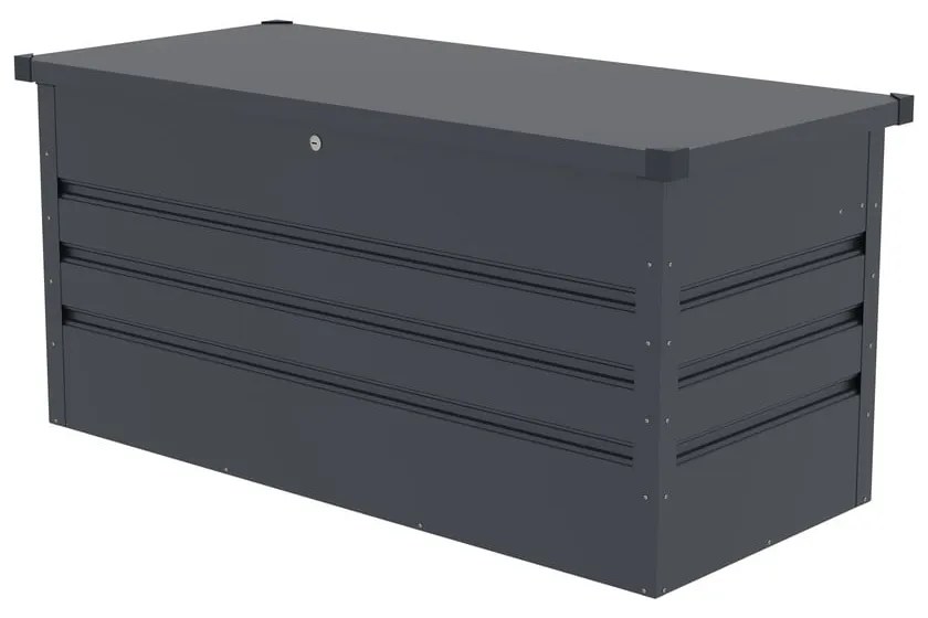 Cutie de depozitare pentru grădină gri antracit Max A – Rojaplast